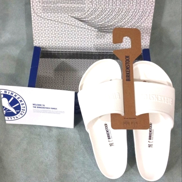 Birkenstock Other - BIRKENSTOCK Men's Sandals Size 42 Color White.  New in box.